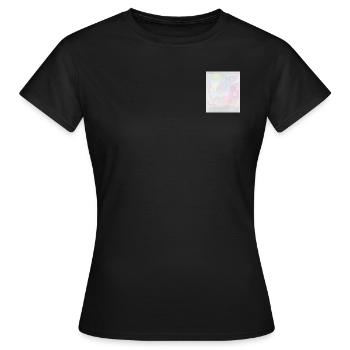 Sofortbild luminous - Frauen T-Shirt - Schwarz - Vorne - AI Model Female 172 dark (172cm)