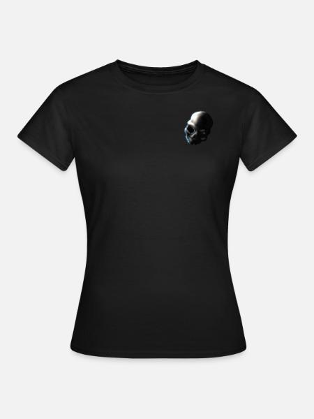 Schädel | Schädel - Frauen T-Shirt - Schwarz