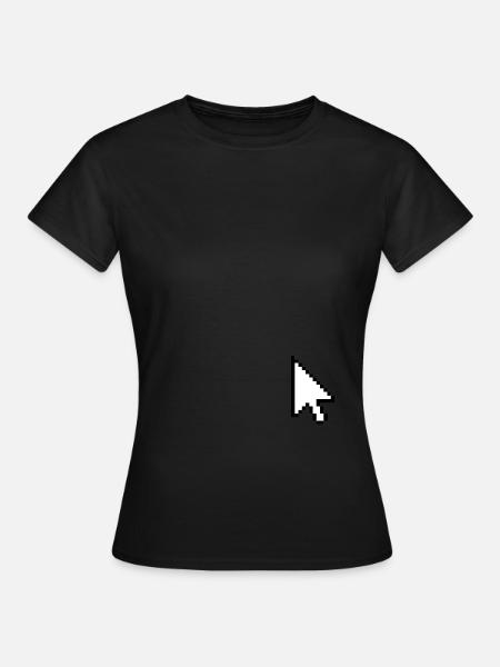 CURSOR - Frauen T-Shirt - Schwarz