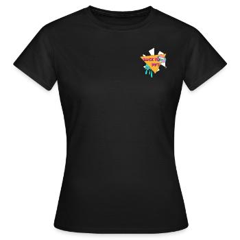 Back To 90s - Frauen T-Shirt - Schwarz - Vorne - AI Model Female 172 dark (172cm)