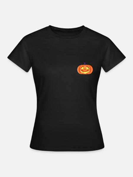 Jack O'Lantern - Halloween - Frauen T-Shirt - Schwarz