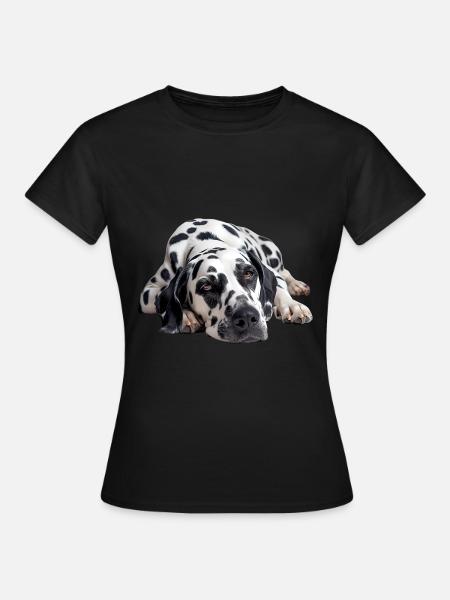 Dalmatian - Frauen T-Shirt - Schwarz