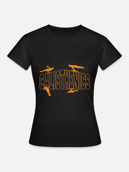 Calisthenics - Frauen T-Shirt - Schwarz