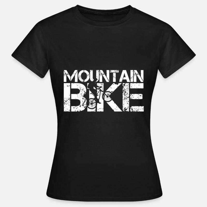 mountain bike - Maglietta da donna - nero