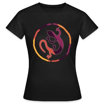 Africa Lovers Tradition Voyage Safari - T-shirt Femme - noir - Devant - AI Model Female 172 dark (172cm)