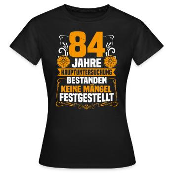 84 ans d’inspection générale 84e anniversaire - T-shirt Femme - noir - Devant - AI Model Female 172 dark (172cm)