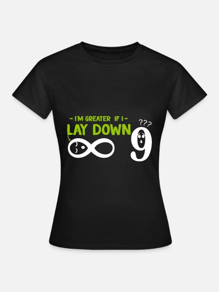 8 Unendliche Mathematik - Frauen T-Shirt - Schwarz