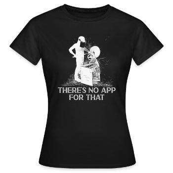 Tourneurs Drechselbank Drechsel - T-shirt Femme - noir - Devant - AI Model Female 172 dark (172cm)