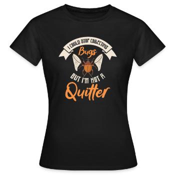 Bug Nature Bug Collector Insects Bug Catcher - Women's T-Shirt - black - Front - AI Model Female 172 dark (172cm)