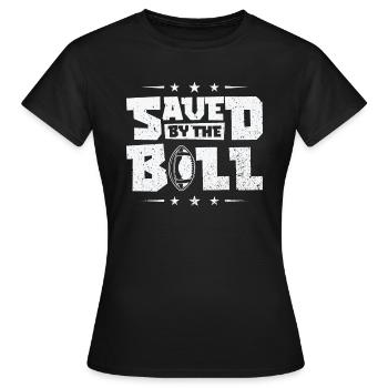 Football sauvé par les joueurs de Thr Sports Football - T-shirt Femme - noir - Devant - AI Model Female 172 dark (172cm)