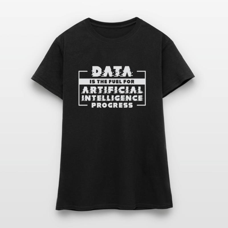 Machine de progrès de l’intelligence artificielle T-shirt Femme
