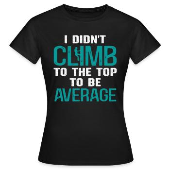 Cell Tower Climber Climbing Technician - Women's T-Shirt - black - Front - AI Model Female 172 dark (172cm)