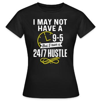 Unternehmer Unternehmen Unternehmertum - Frauen T-Shirt - Schwarz - Vorne - AI Model Female 172 dark (172cm)