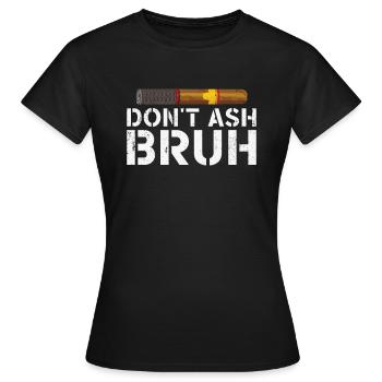 Fumeurs de cigares Fumeurs de cigares - T-shirt Femme - noir - Devant - AI Model Female 172 dark (172cm)