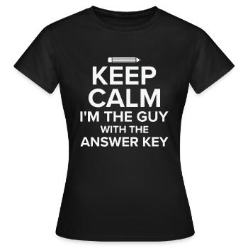 Jour de test Enseignant Test Day School Staar Test - T-shirt Femme - noir - Devant - AI Model Female 172 dark (172cm)