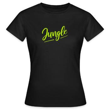 Jungle jungle - T-shirt Femme - noir - Devant - AI Model Female 172 dark (172cm)