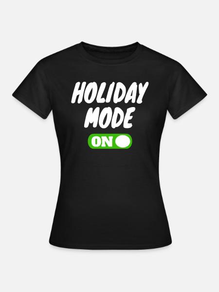Holiday Fashion on Holiday Holiday Vacation - Women's T-Shirt - black
