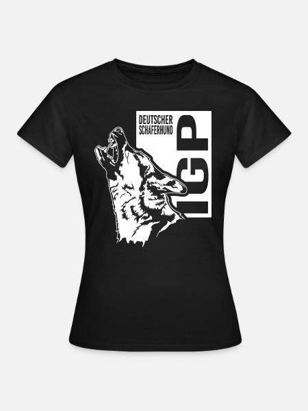 IGP Deutscher Schäferhund Hundesport Hund Wilsigns - Frauen T-Shirt - Schwarz