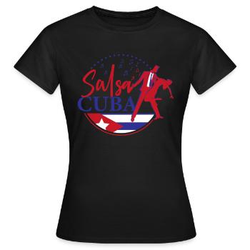 Salsa, Salsa Salsa Dance, dance - Women's T-Shirt - black - Front - AI Model Female 172 dark (172cm)