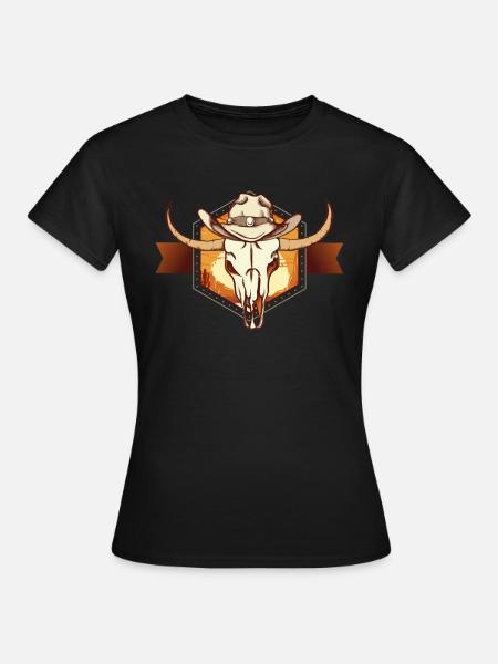 Dark Country, Dark Country Country and Western, - Women's T-Shirt - black