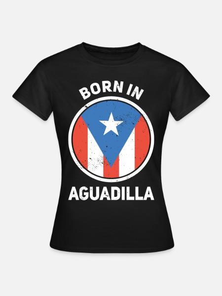 Puerto Rico - Frauen T-Shirt - Schwarz