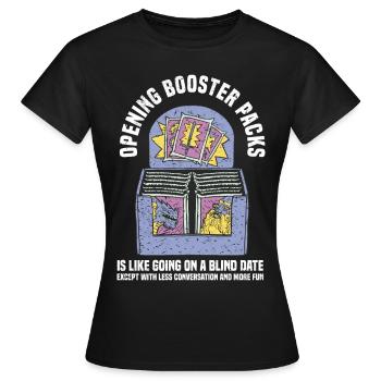 Trading Cards - Frauen T-Shirt - Schwarz - Vorne - AI Model Female 172 dark (172cm)