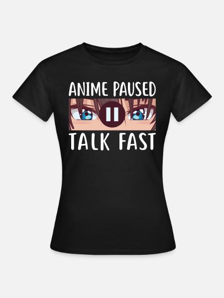Anime Fans For Women E-Girls Girls Teens - Women's T-Shirt - black