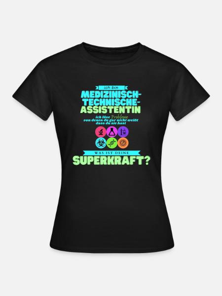 MTA ich löse Probleme - Frauen T-Shirt - Schwarz