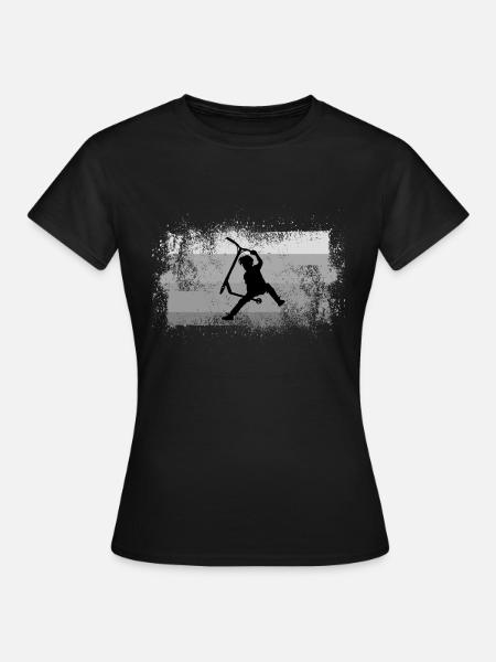 Freestyle-Roller - Frauen T-Shirt - Schwarz