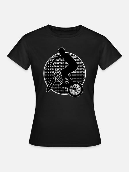 BMX - Frauen T-Shirt - Schwarz