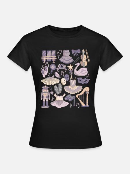 Ballett - Frauen T-Shirt - Schwarz
