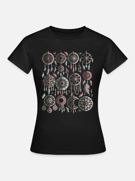 Traumfänger - Frauen T-Shirt - Schwarz
