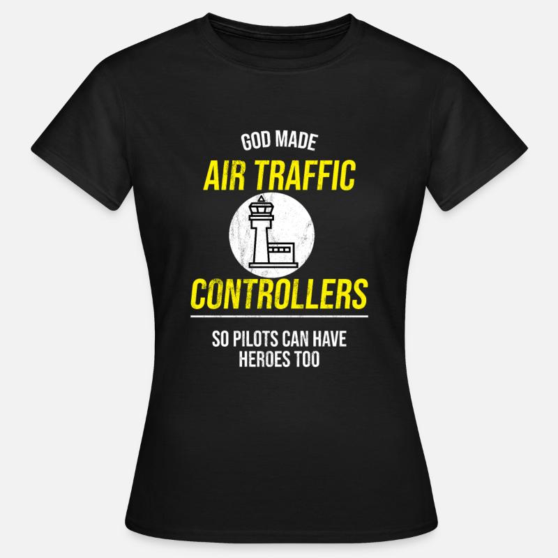 Air Traffic Control - Air Traffic Controller - Women's T-Shirt - black