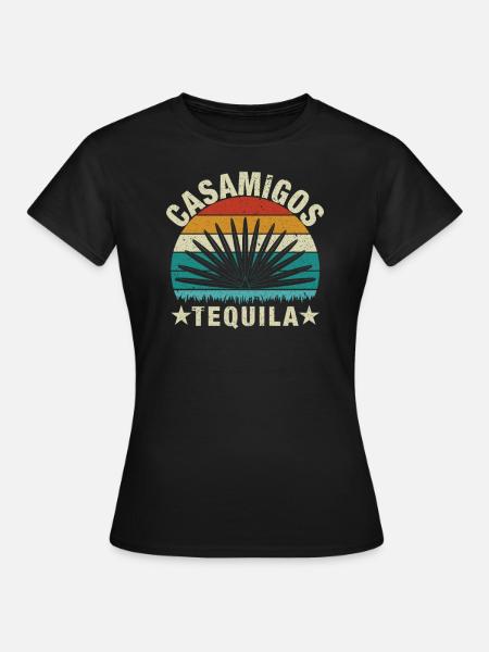 Tequila Casamigos - Frauen T-Shirt - Schwarz