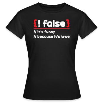 Programmierer Programmierung Software Coding Encoder - Frauen T-Shirt - Schwarz - Vorne - AI Model Female 172 dark (172cm)