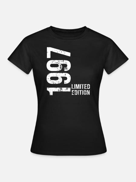 1997 Limitierte Auflage - Frauen T-Shirt - Schwarz