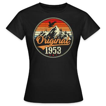 Ernte 1953 - Frauen T-Shirt - Schwarz - Vorne - AI Model Female 172 dark (172cm)