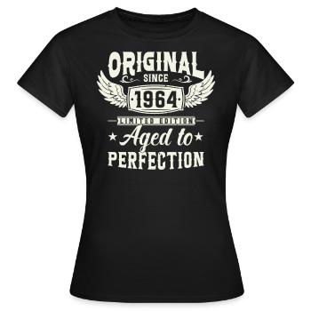 1964 - Légende intemporelle - T-shirt Femme - noir - Devant - AI Model Female 172 dark (172cm)