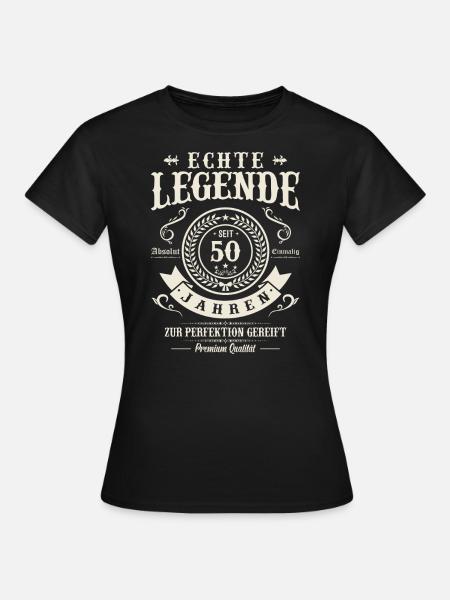 50 Jahre Perfektion - Frauen T-Shirt - Schwarz