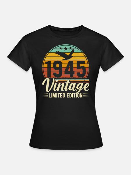 1945 - Ein zeitloses Meisterwerk - Frauen T-Shirt - Schwarz
