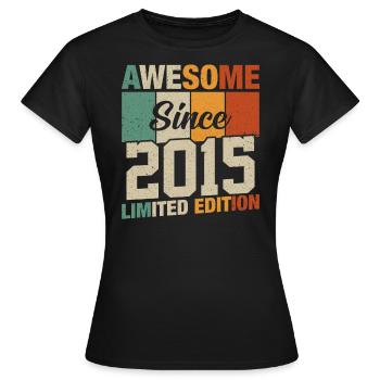 Born Legends 2015 - Women's T-Shirt - black - Front - AI Model Female 172 dark (172cm)