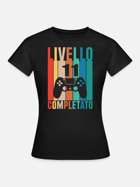 Stufe 11 - Frauen T-Shirt - Schwarz