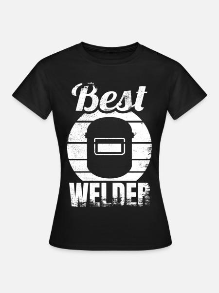 Schweißer - Frauen T-Shirt - Schwarz