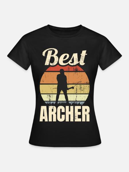 Best Archer - Frauen T-Shirt - Schwarz