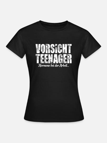 Teenager - Frauen T-Shirt - Schwarz