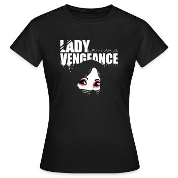 Lady Vengeance - T-shirt Femme - noir - Devant - AI Model Female 172 dark (172cm)
