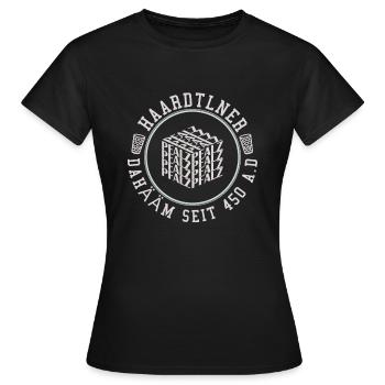 Haardtliner Pfalz T-Shirt Gift Hoodie Cap - Women's T-Shirt - black - Front - AI Model Female 172 dark (172cm)