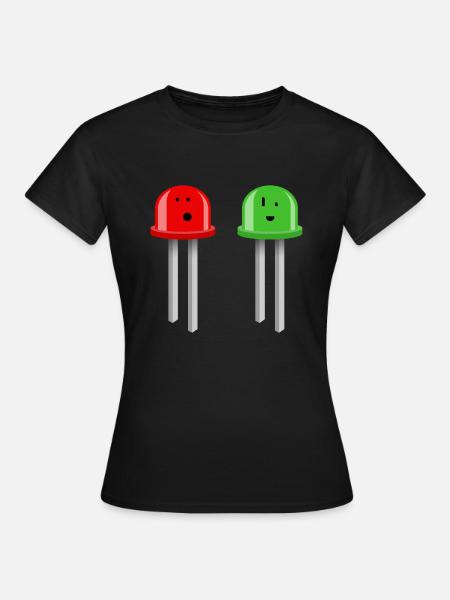 LED Bros - Frauen T-Shirt - Schwarz