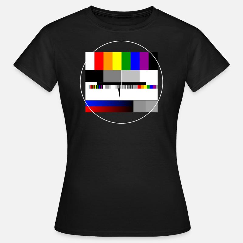 PRIDE Test Image Rainbow - Women's T-Shirt - black