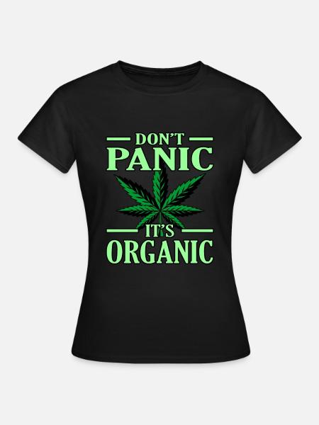 Cannabis - Frauen T-Shirt - Schwarz